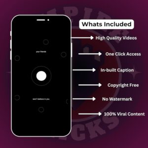 500+ Viral Faceless Motivational Reels (PLR & MRR) | Ready-to-Post Content Pack