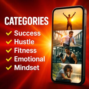 5000+ Viral Motivation Reels Pack | PLR & MRR Included