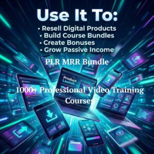 900+ Business Video Courses Bundle | Online Training Library with PLR & MRR Rights